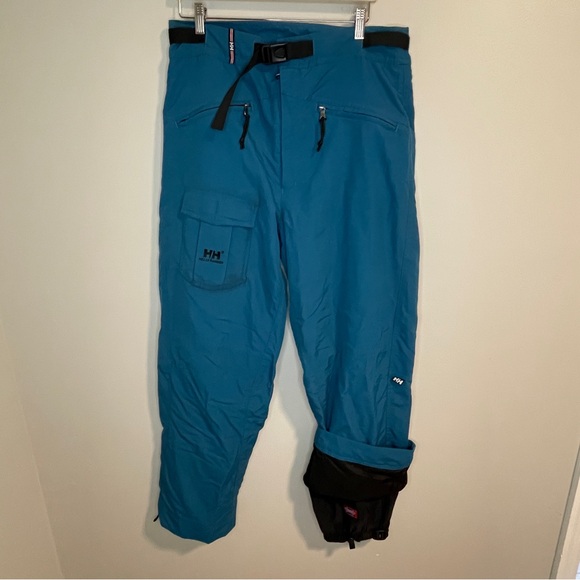 Helly Hansen Blue Water Resistant Men's Ski Snow Weather Pants XL - Picture 1 of 8